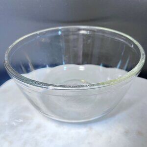 Vtg 1.5Qt Glass Serving Mixing bowl Anchor Hocking Oven Microwave Dishwasher Saf